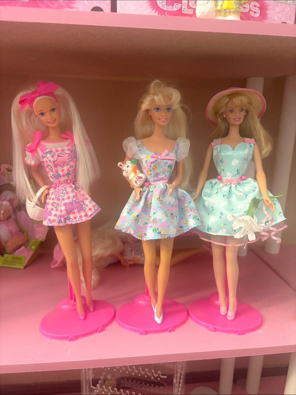 Barbie easter dolls